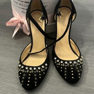 Embellished jcrew heels